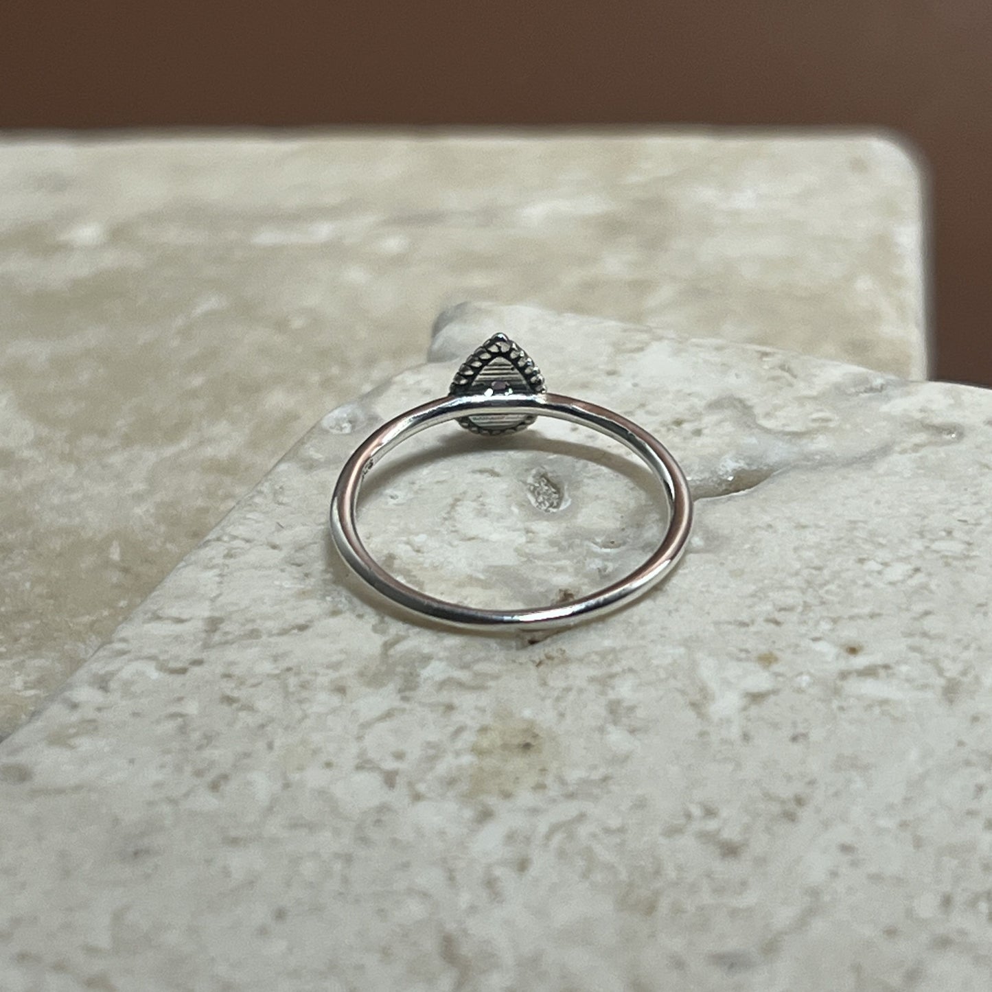 Opal Tear Ring