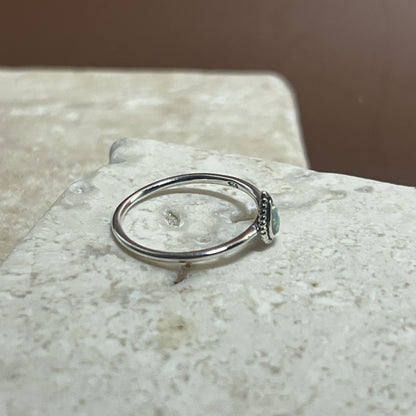 Opal Tear Ring