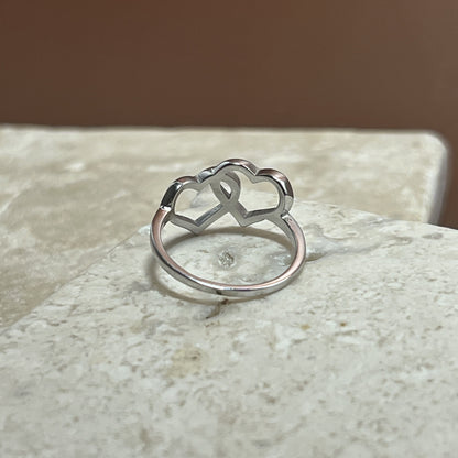 Entwined Hearts Ring